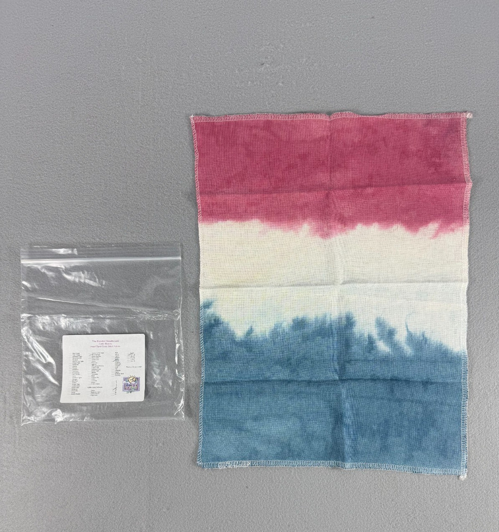 Hand Dyed Cross Stitch Fabric 28 Count Cashel Linen Remembrance Blended Needle